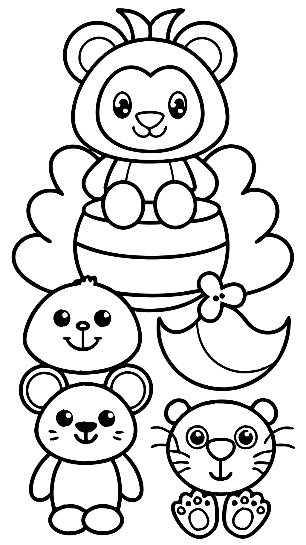 coloring pages printable easy